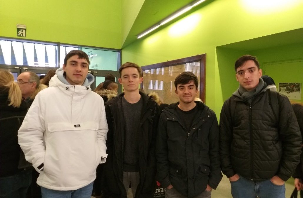 Harrobiako ikasleak Gazteen III. Foroan parte hartzen, Bizkaia jasangarri baten alde