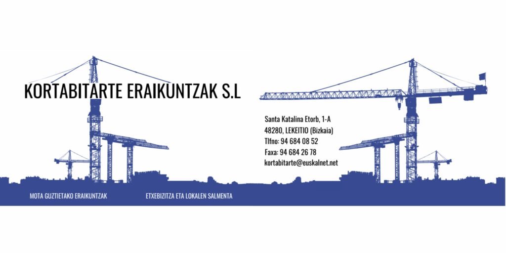 Kortabitarte SL enpresari egindako bisita txartela