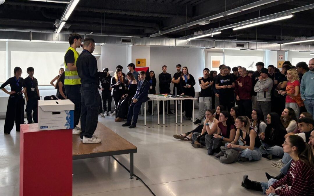 Arrakasta handia Ekintzailetza Azokan: Harrobia Ikastolako ikasleen hegaldi berria